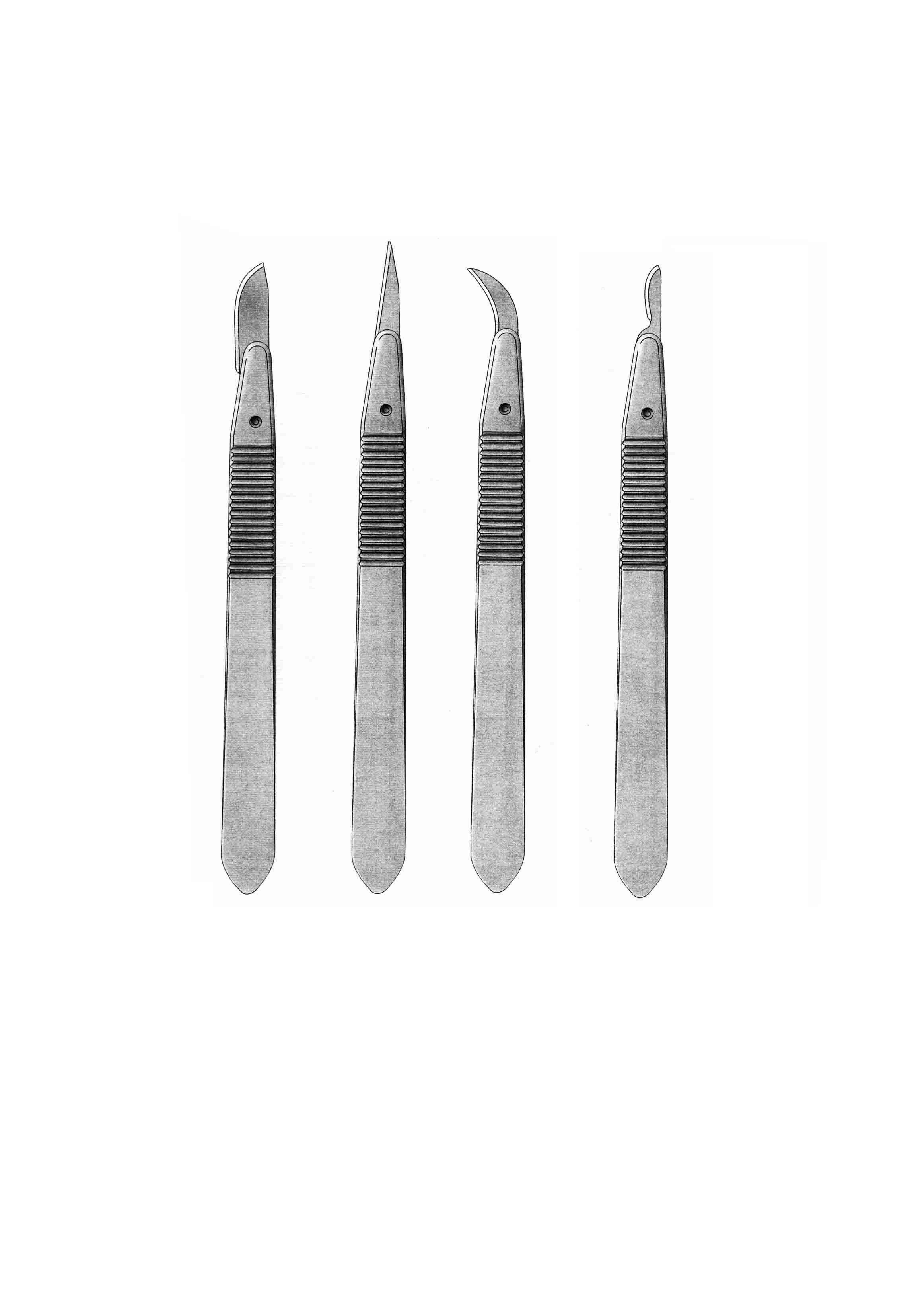 DİSPOZIBIL PLASTİK BİSTÜRİ SAPI 13,5 CM